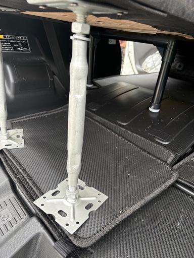 新型スペーシアGEAR車中泊ベッド