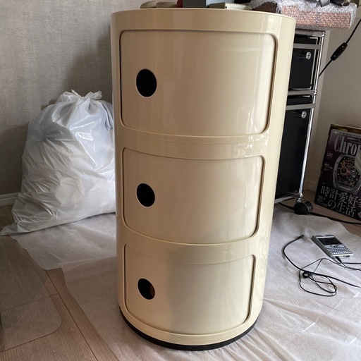 若干日焼け気味】【正規品】Kartell | カルテル コンポニビリ白 (ST 