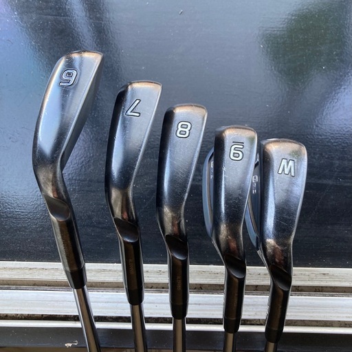 PING G710 アイアン 6〜W 5本セット MODUS120S 黒ドット
