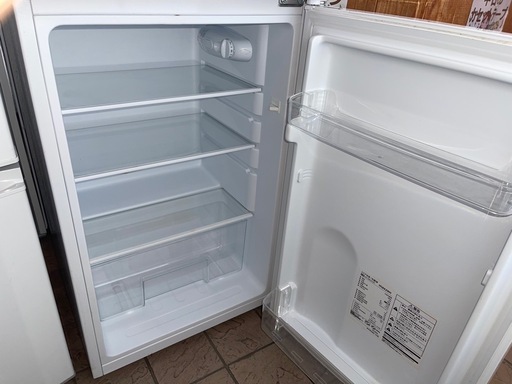 maxzen 118L2ドア冷蔵庫 JR118ML01WH 2021年製 一人暮らし 右開き左 