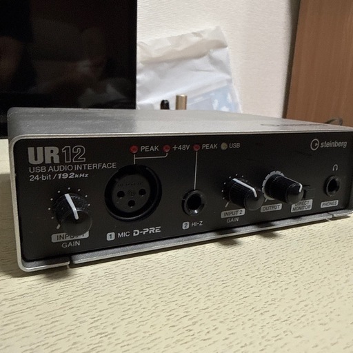 Steinberg UR12 USBオーディオインターフェイス 本体