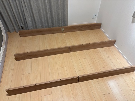 【美品】ダブルベッドフレーム 分解済み／新伊丹駅付近で受け渡し
