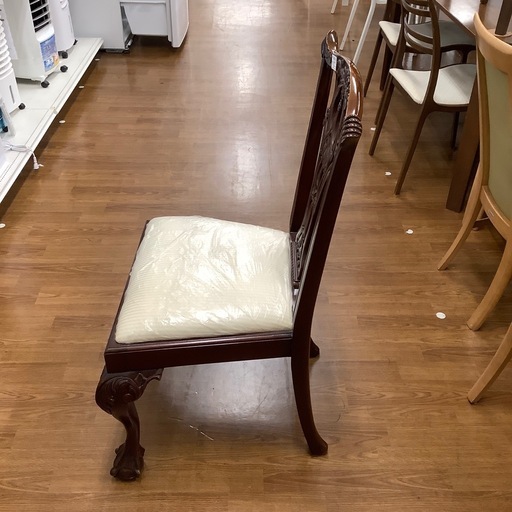 猫脚ダイニングチェア【トレファク 川越店】