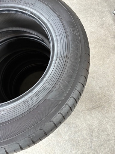 ヨコハマ　185/70R14 サマータイヤ４本
