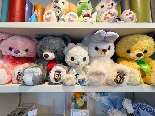 ユニベアシティぬいぐるみ5体セット