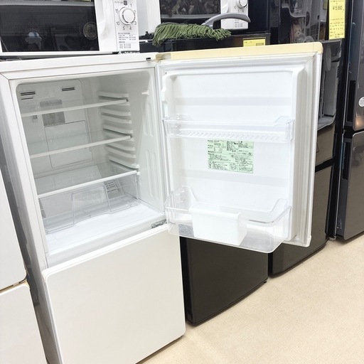 ドリーム池田】△アウトレット品△U-ING/ユーイング「110L/2ドア冷蔵庫