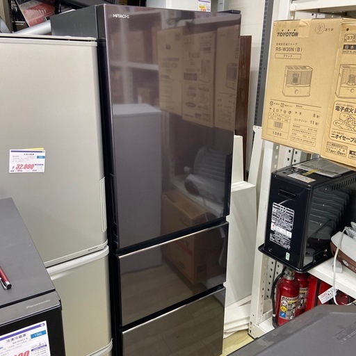 日立 375L 冷凍冷蔵庫 【【リサイクルフカツ岡崎倉庫店】260705-Y12