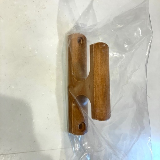 カーテンフック ふさかけ ウッド 18個
