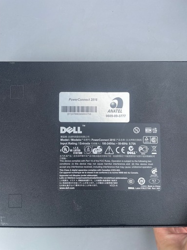 DELL PowerConnect 2816 16ポートギガビットWEB管理スイッチ VLAN対応 本体のみ Dell PowerConnect 2816 16 Port 10/100/1000 Gbps Smart Switch 