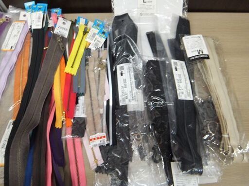 クラフト材料 ハンドクラフト ファスナー まとめ売り 手芸用品 ハンドメイド 色さまざま 苫小牧西店