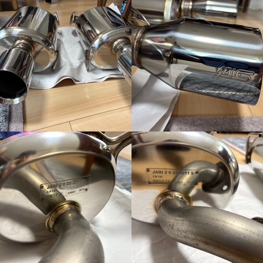フォレスター Forester SK5 STI Performance muffler