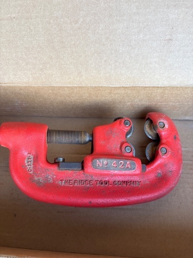 パイプカッター　RIGID NO42A 中古12500円→9800円