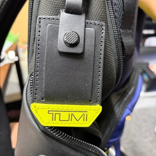 【美品】TUMI リュック バックパック ブラック×ブルー