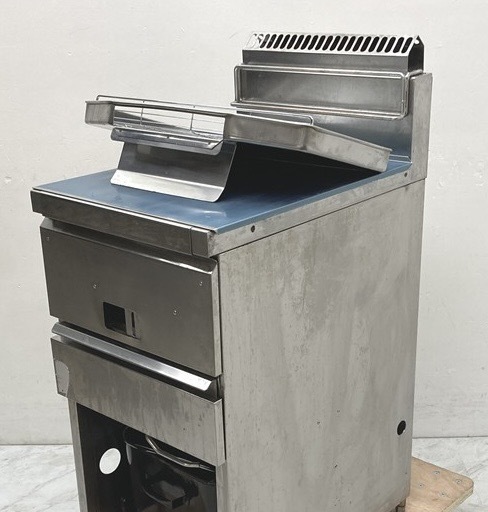 マルゼン ガスフライヤー 1槽式 LPガス W430×D600×H800mm