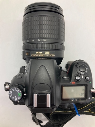 【トレファク足立扇店】ﾃﾞｼﾞﾀﾙ一眼ﾚﾌｶﾒﾗ Nikon D7000 ﾚﾝｽﾞｾｯﾄ 充電器付 ﾚﾝｽﾞ:18-105mm