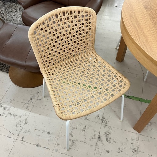 お買い得　中古品　IKEA イケア　拡張式ダイニング5点セット　幅1150mm 公田店