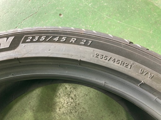 価格相談可！21インチ！新車外し 235/45R21 クラウンエステート 純正 ４本セット