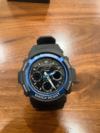 CASIO G-SHOCK AW-591 ブルー ブラック 箱付き