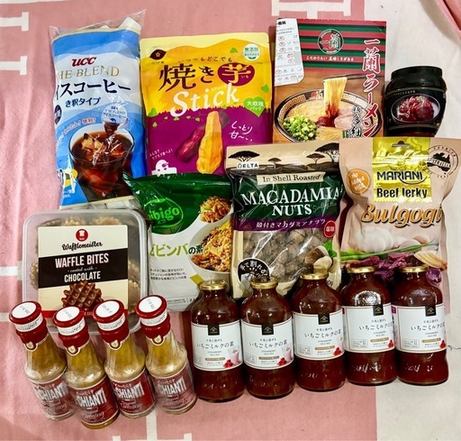 COSTCO 焼き芋stick・ビビンバの素・プルコギビーフジャーキー他　15点