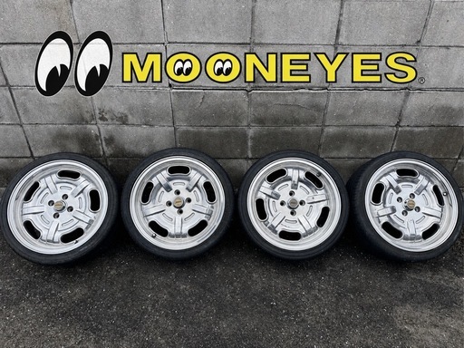 ★MOONEYES SPEEDMASTER 17x4穴 PCD100 4本★