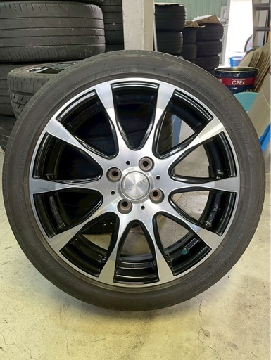 中古タイヤ・ホイール」DEEP IMPCT ・16インチ・(165/50R16 75v 