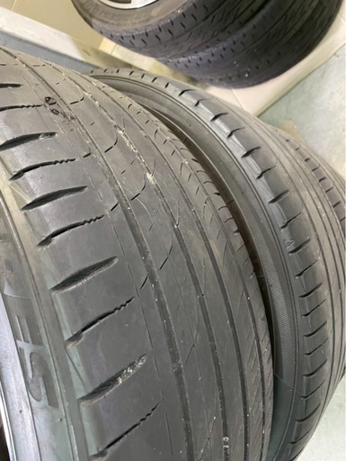 「中古タイヤ・ホイール」WORK GNOSIS GS1 ・20インチ・(245/40R20 99w)・タイヤホイール4本セット