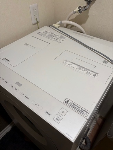 【美品】ドラム式洗濯機　使用約9か月　動作良好