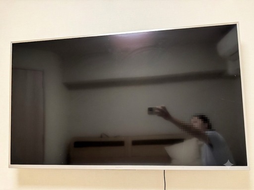 【壁掛けセット】SONY BRAVIA 49インチ 液晶テレビ（KJ-49X8500F）＋TVセッター壁美人