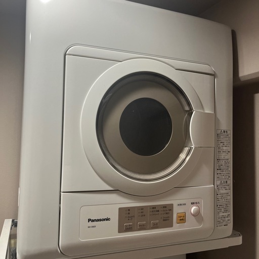 Panasonic 衣類乾燥機 NH-D603　& 設置台N-UF51
