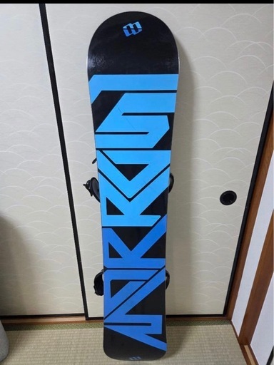 Morrow スノーボード ビンディング付き