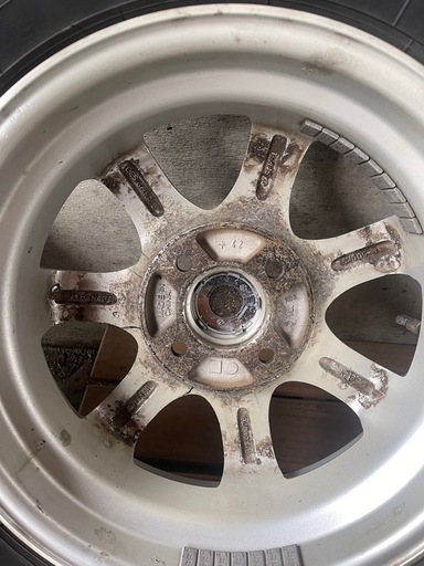 受付中止　ホイール取りに！13×4J +42P100