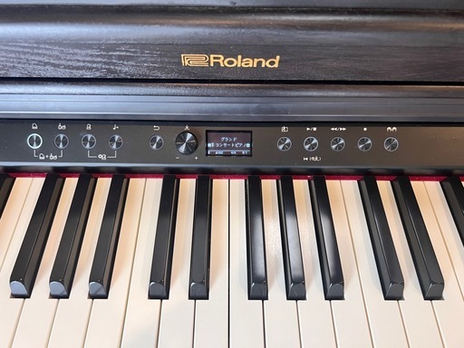 Roland 電子ピアノ RP701 ブラック 高低自在椅子付き【2024年購入】