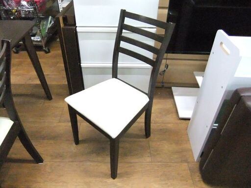 ニトリ 伸長式ダイニングセット イス4脚 4人掛け 幅120～150cm ブラウン リベラル伸長式 コゲ茶 ダイニングセット 伸長式 