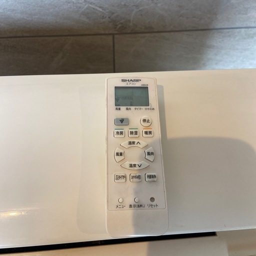 激安2.2kwシャープ6～8畳用エアコンAY-F22S-W高濃度プラズマクラスター 