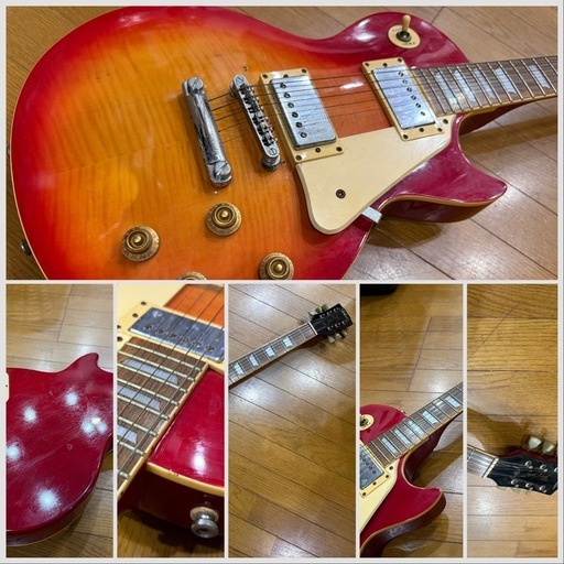 見て?‼️持ってけ‼️TOKAI  レスポールコピーモデル ソフトケース付き(中古)