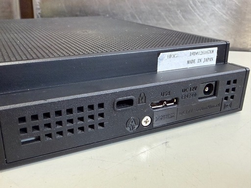 I-O DATA 3TB 外付けHDD HD3CZ HDCZ-UT フォーマット済み アダプター付属 USBケーブル欠品 動作品 中古