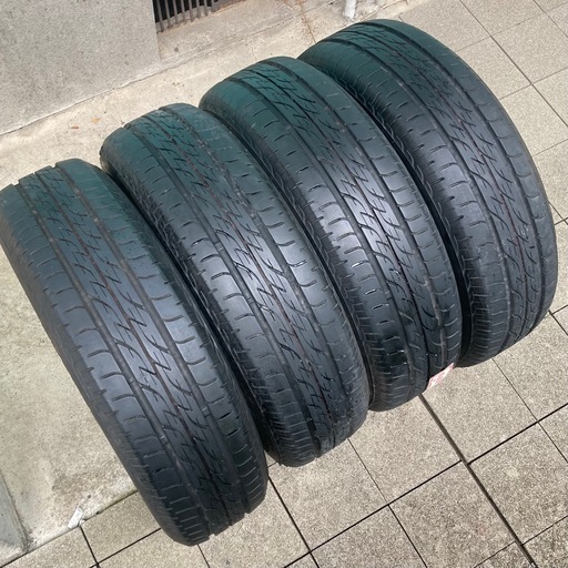 【4本5000円】山7割・国産ブリヂストン NEXTRY 155/65R14★格安交換業者の紹介も可能！N-BOX・タント・スペーシア