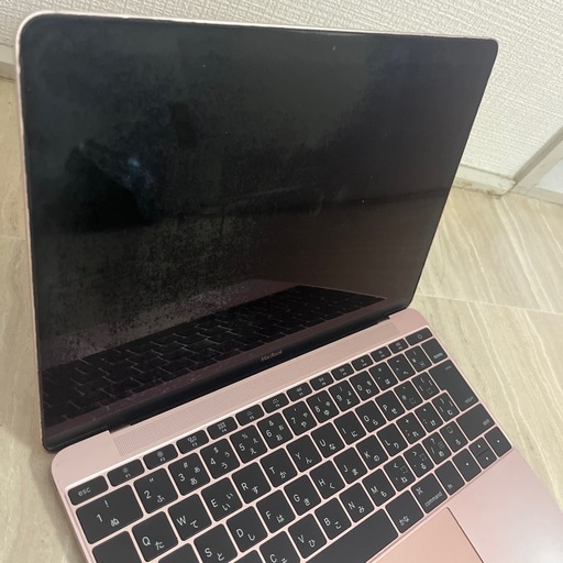 MacBook2016ローズゴールドジャンク