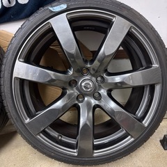 R35GT-R レイズ製純正ホイール希少同サイズ9.5J4本 (ecoecomode) 新 