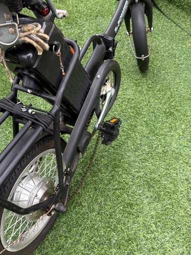 E-POWER 折りたたみ電動アシスト自転車 ミニベロ ブラック (grazia12