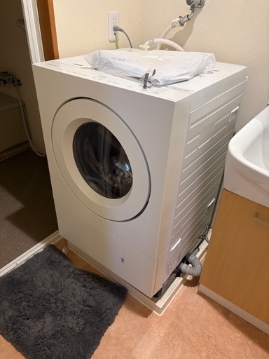 【Panasonic ドラム式洗濯乾燥機 NA-SD10HAL-W】2025年製・美品  