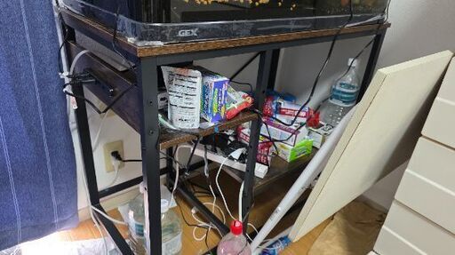 90cm水槽　上部フィルター　生体　水草セット