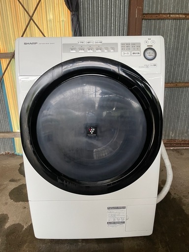 SHARP製ドラム式洗濯機（乾燥機付き）