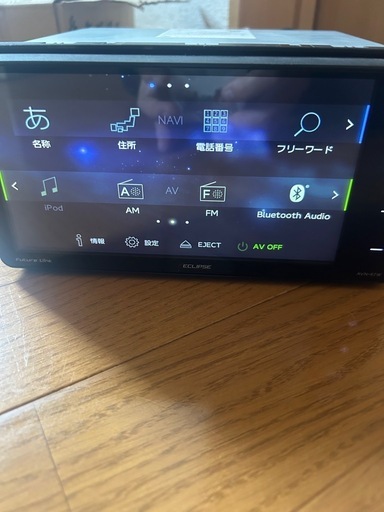 イクリプス　ナビ　AVN-R7W Bluetooth テレビ