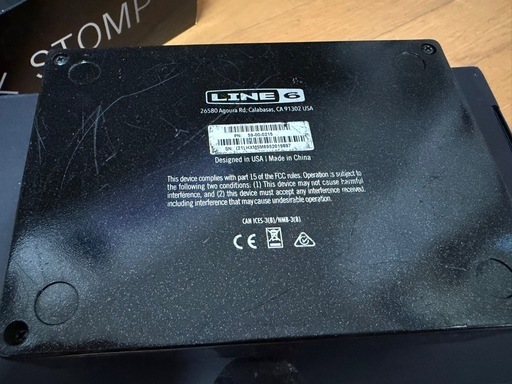 LINE 6  HX STOMP LINE6 / HX STOMP ライン6 コンパクト プロフェッショナル ギター 