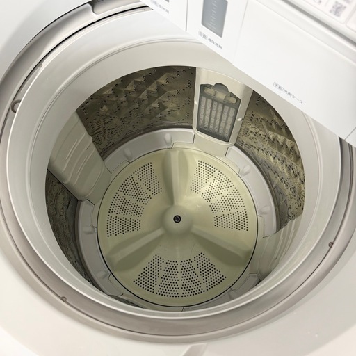【超美品‼️】定価16万♪ パナソニック 2022年製 9.0kg全自動洗濯機 9キロ 洗剤･柔軟剤自動投入 すご落ち泡洗浄＆パワフル