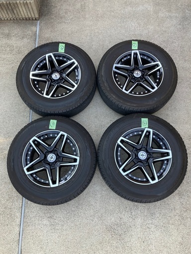 JAOS CM-03 16インチ 7J+35 ダンロップ 225/70R16