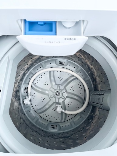 M【中古品】ELSONIC エルソニック 全自動洗濯機 5.0kg 2021年製 EM-L50S2 生活家電 ホワイト