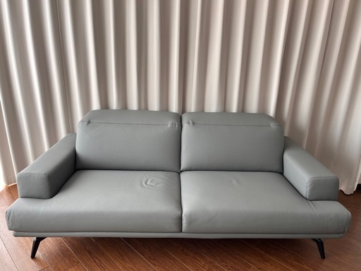 関家具　3人掛けソファ　グレー　ほぼ新品
