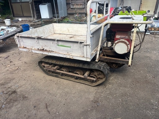 秋田県大仙市引き取り限定　運搬車 クローラー式 エンジン式